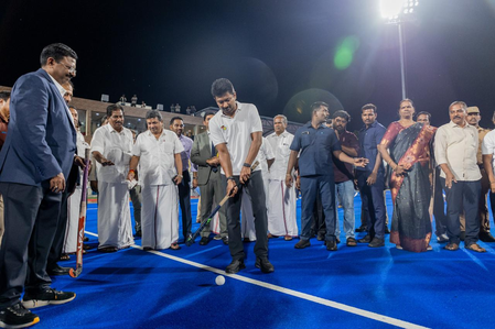 Madurai’s international hockey stadium inaugurated ahead of Men’s Junior World Cup 2025