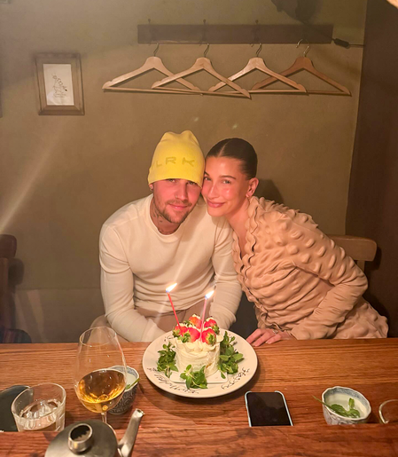 Justin Bieber shares loved-up birthday selfies with wife, Hailey from celebrations